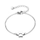 Stainless Steel Dog's Paw Bracelet